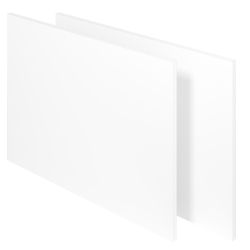 Palight LW RG SF PVC Schuim 3050mm x 1560mm x 5mm - op maat met rest