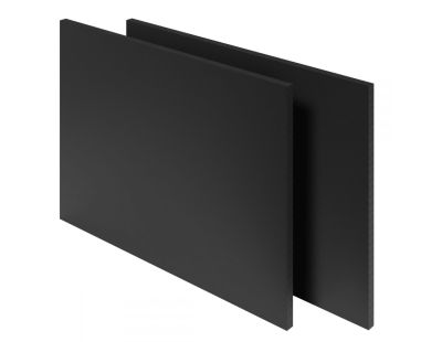 Palight zwart LW RG SF PVC Schuim 3050mm x 2030mm x 3mm